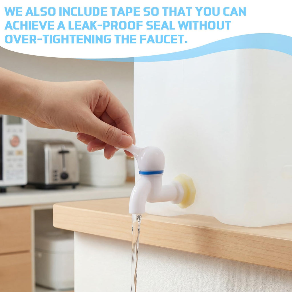 5.3 Gallon Plastic Water Dispenser with Spigot R629438
