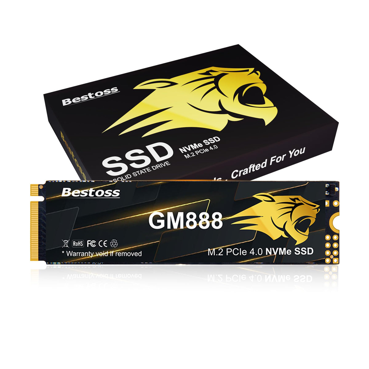 NVMe M.2 2280 SSD 512GB PCIe 4.0 V5397