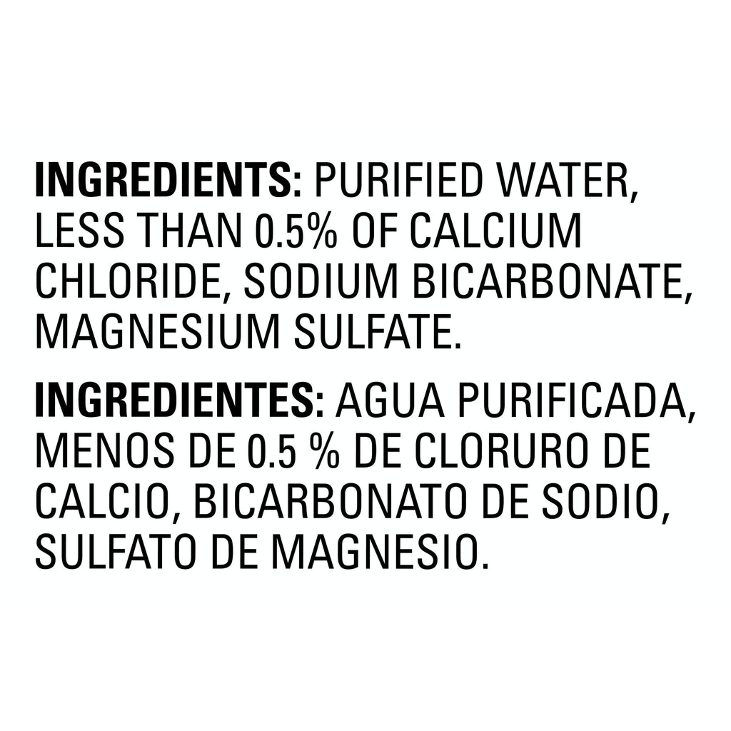 Purified Bottled Water 16.9 oz Case of 24 O2265