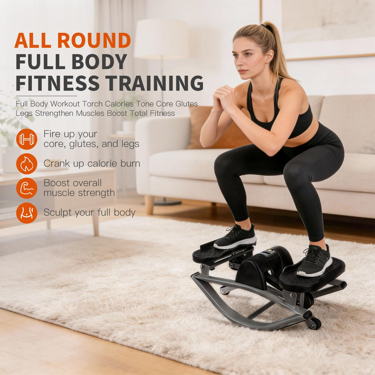 Aerobic Step Platform Rocking Fitness Machine M570