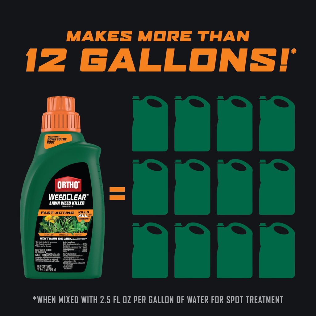 32 fl. oz. Concentrate Lawn Weed Killer D25587