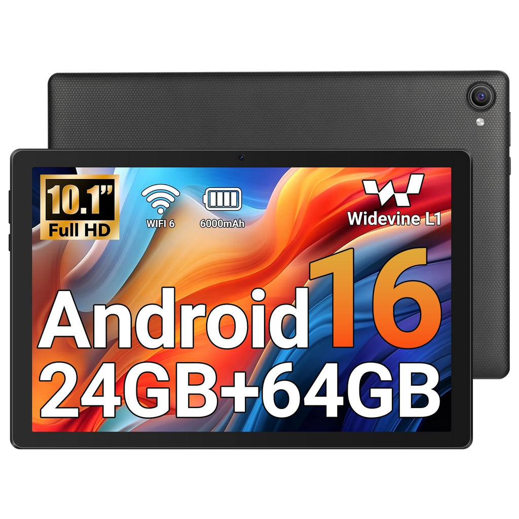 10.1" Android Tablet 24GB RAM 64GB ROM 6000mAh N2187