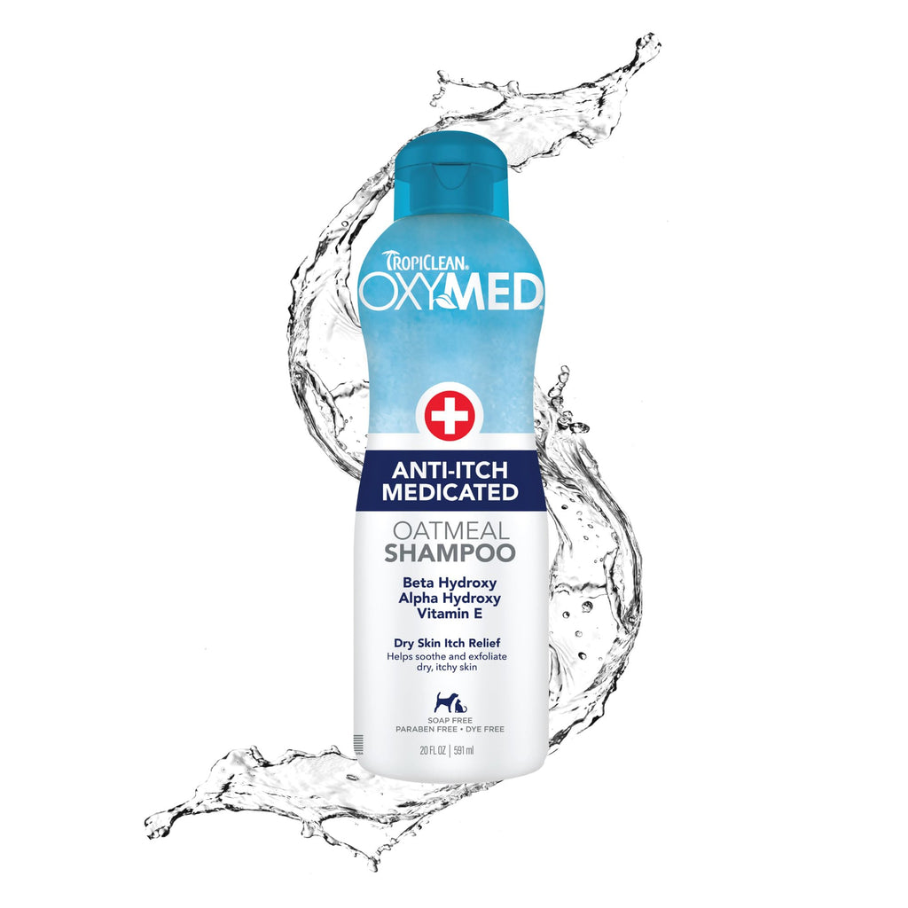 Medicated Dog Shampoo Oatmeal Formula 20oz E753161