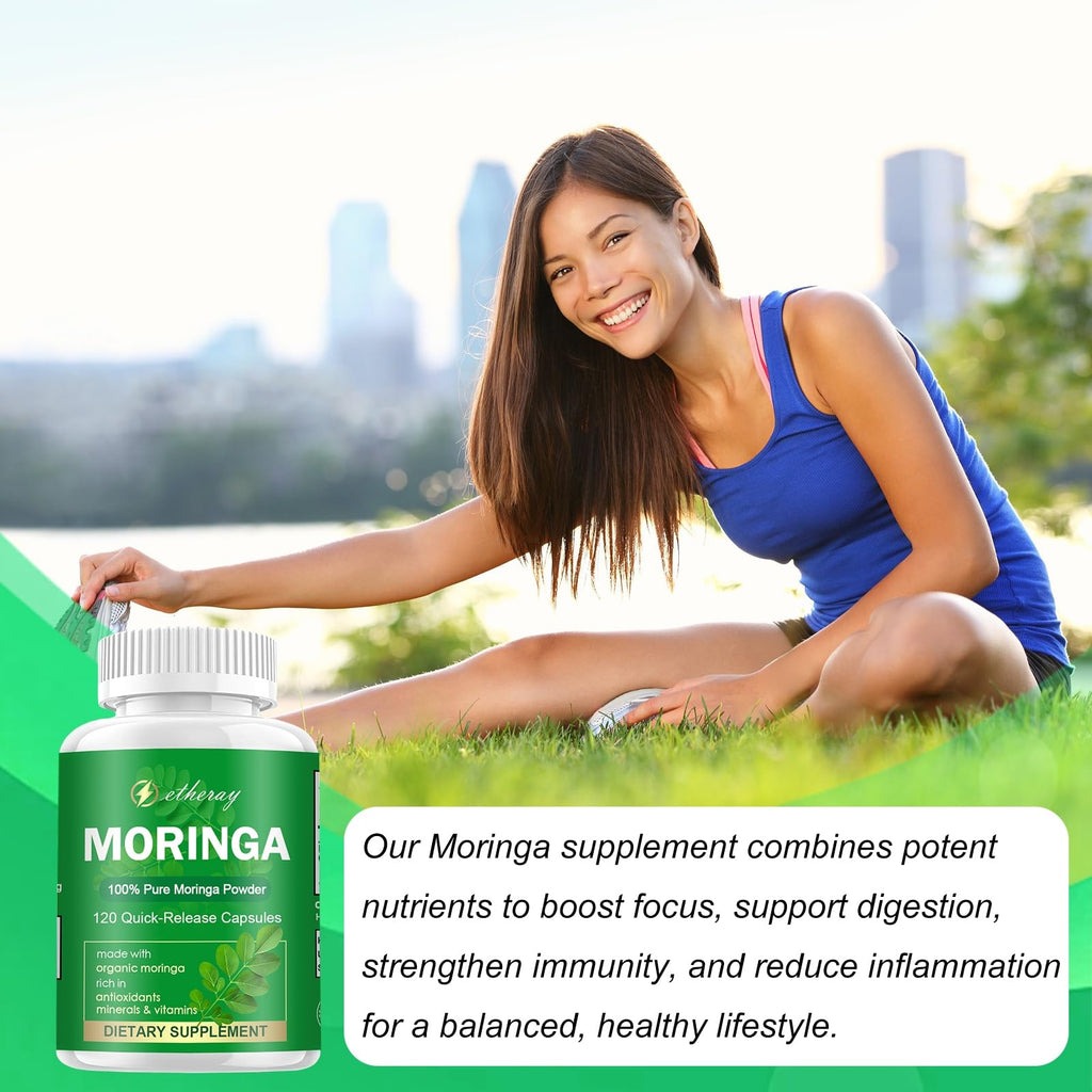 Moringa Capsules 800mg 120 Capsules K843