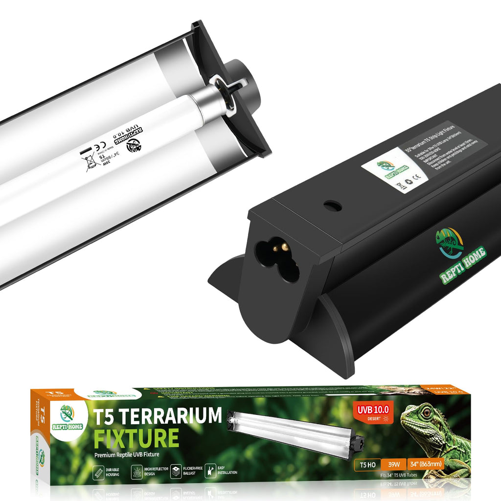 39W 10.0 UVA UVB Reptile Light Fixture E4134