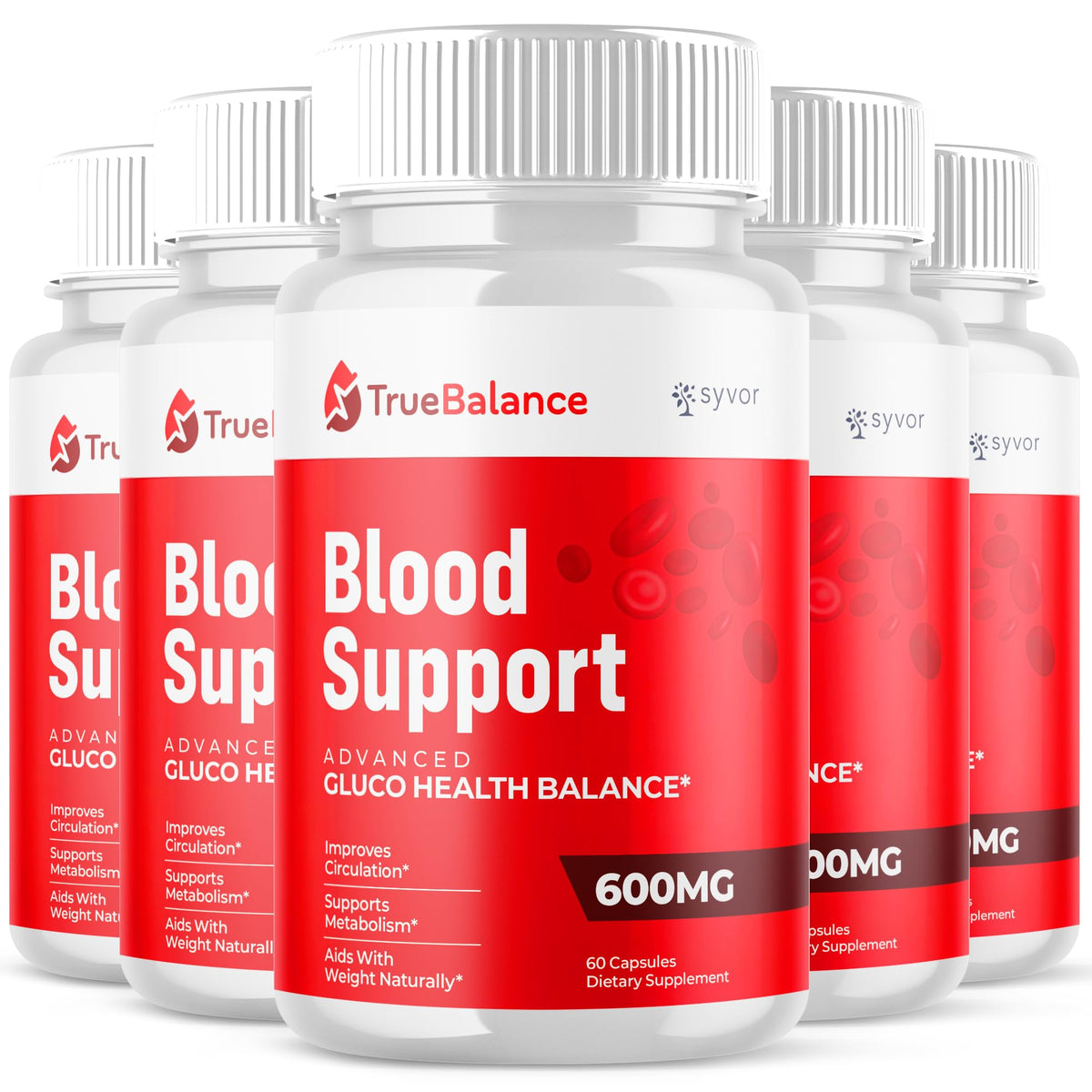 5 Pack 300 Capsules F7711