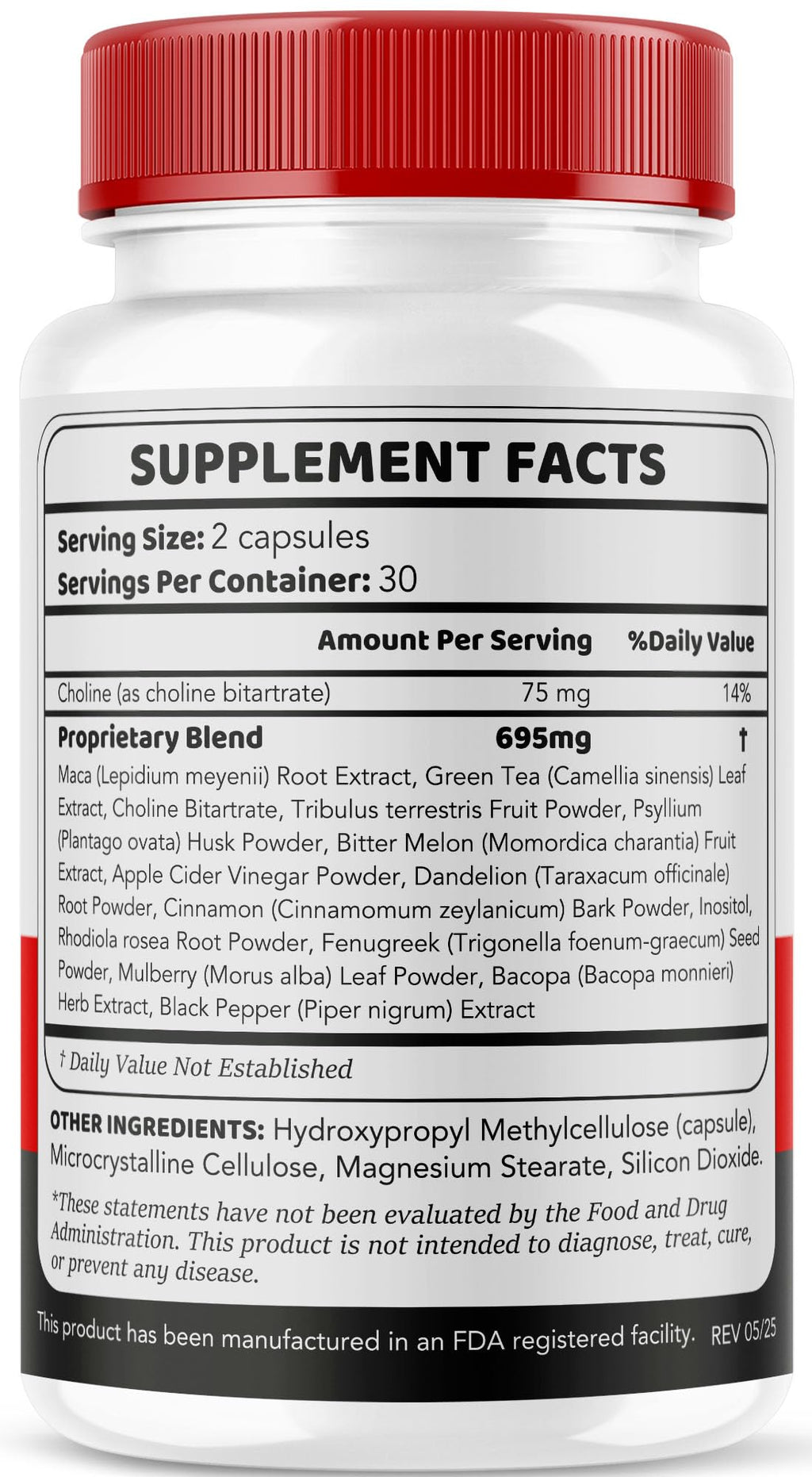 120 Capsules Supplement Pills G25731