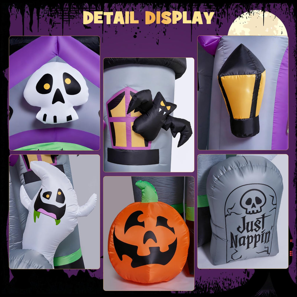 12 FT Halloween Inflatable Archway Outdoor Decoration R88760