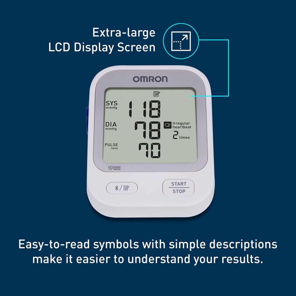 Silver Upper Arm Blood Pressure Monitor E75868