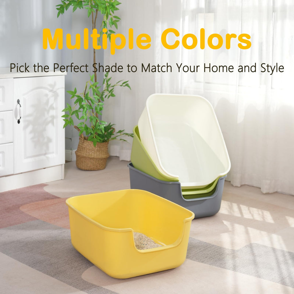 Large High Sides Cat Litter Box R228