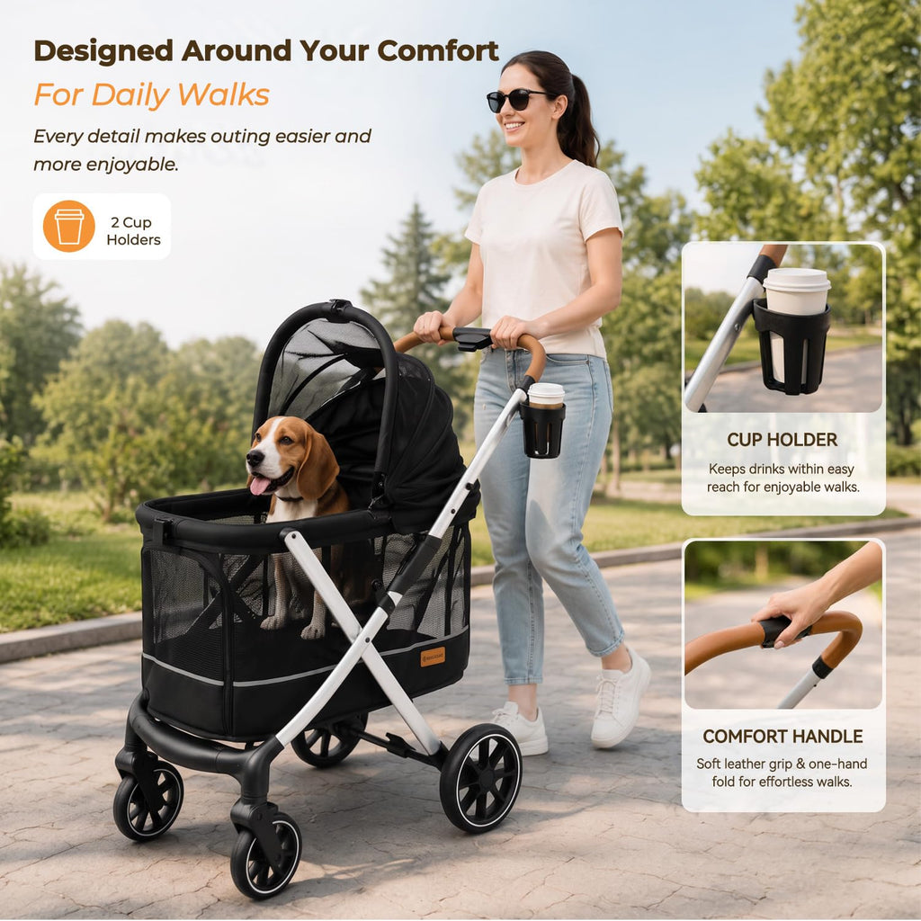 Lightweight Aluminum Dog Stroller A211194