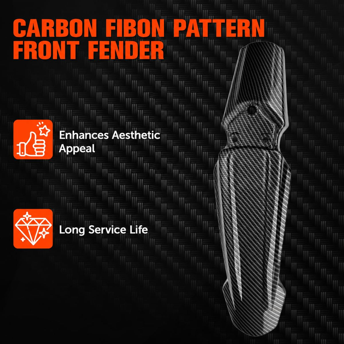 Electric Dirt Bike Front Fender V58880
