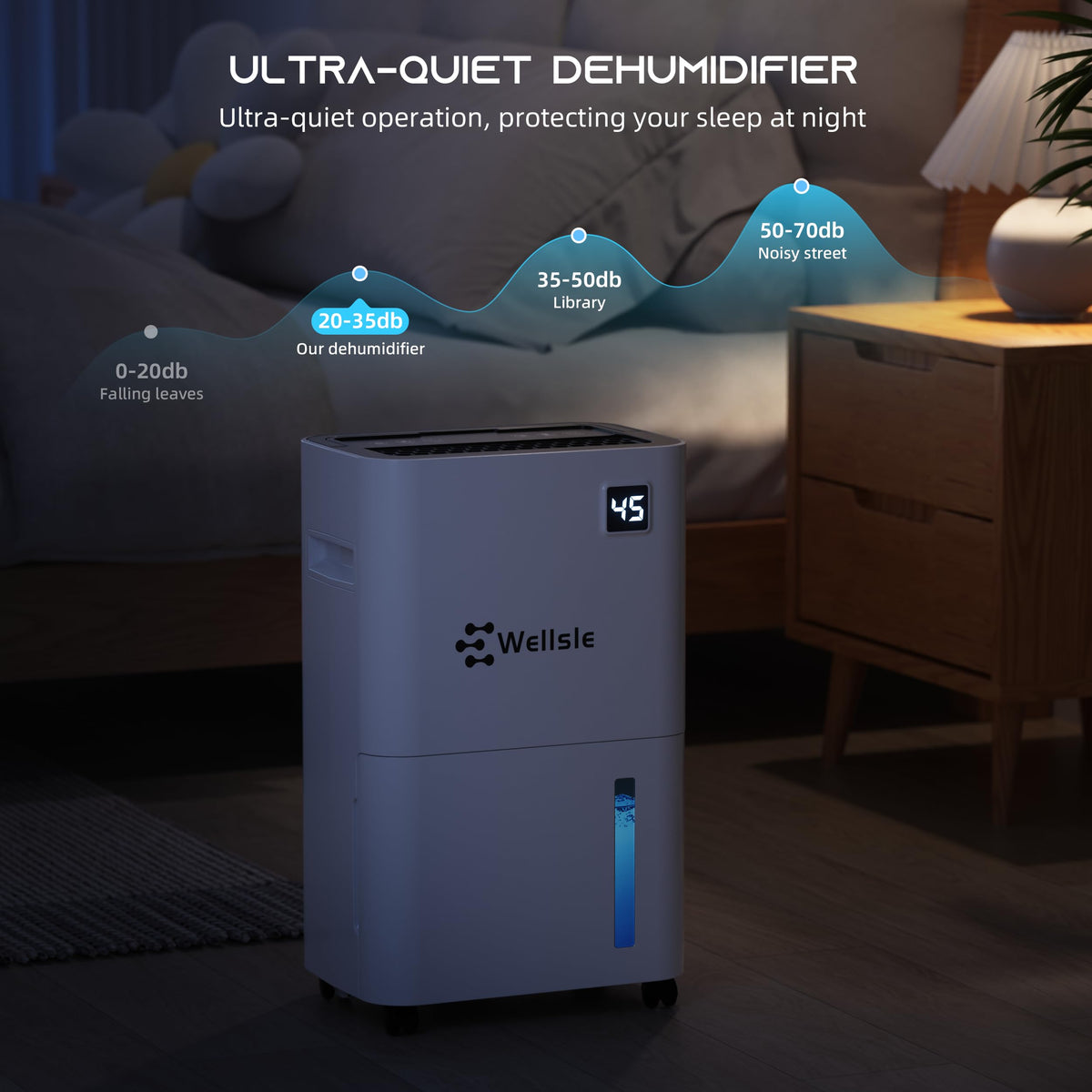50 Pint Dehumidifier with Drain Hose Z43933