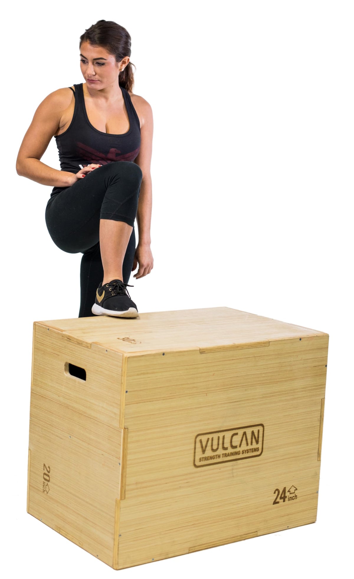 3-in-1 Wooden Plyo Box E398
