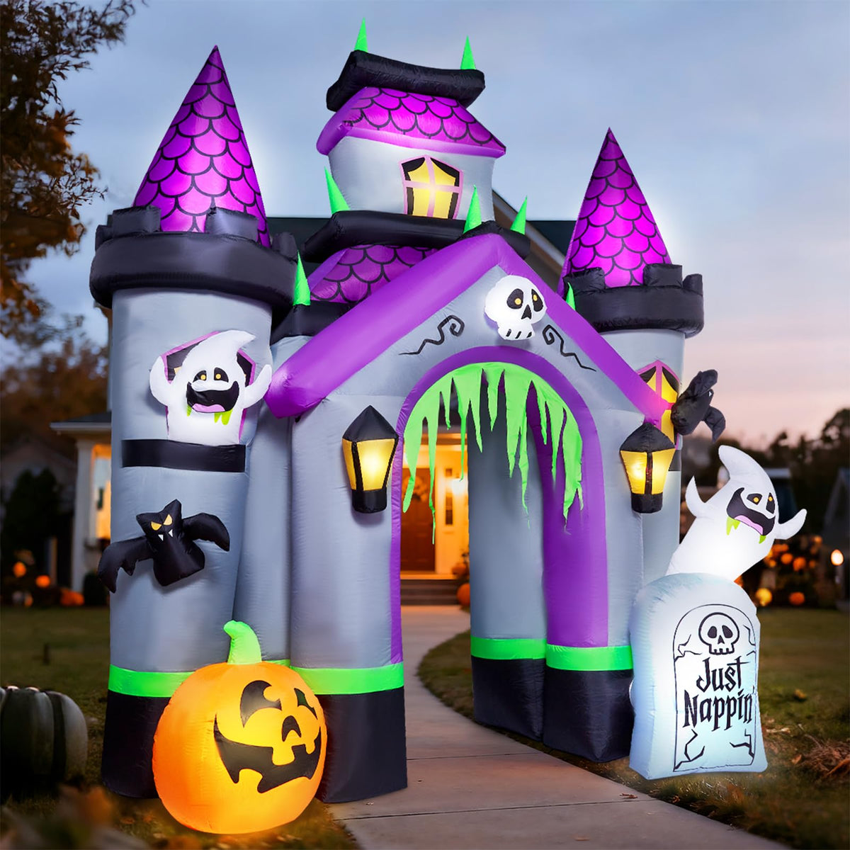 12 FT Halloween Inflatable Archway Outdoor Decoration R88760