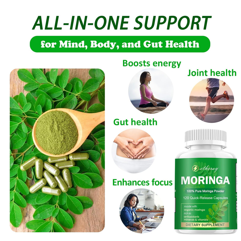Moringa Capsules 800mg 120 Capsules K843