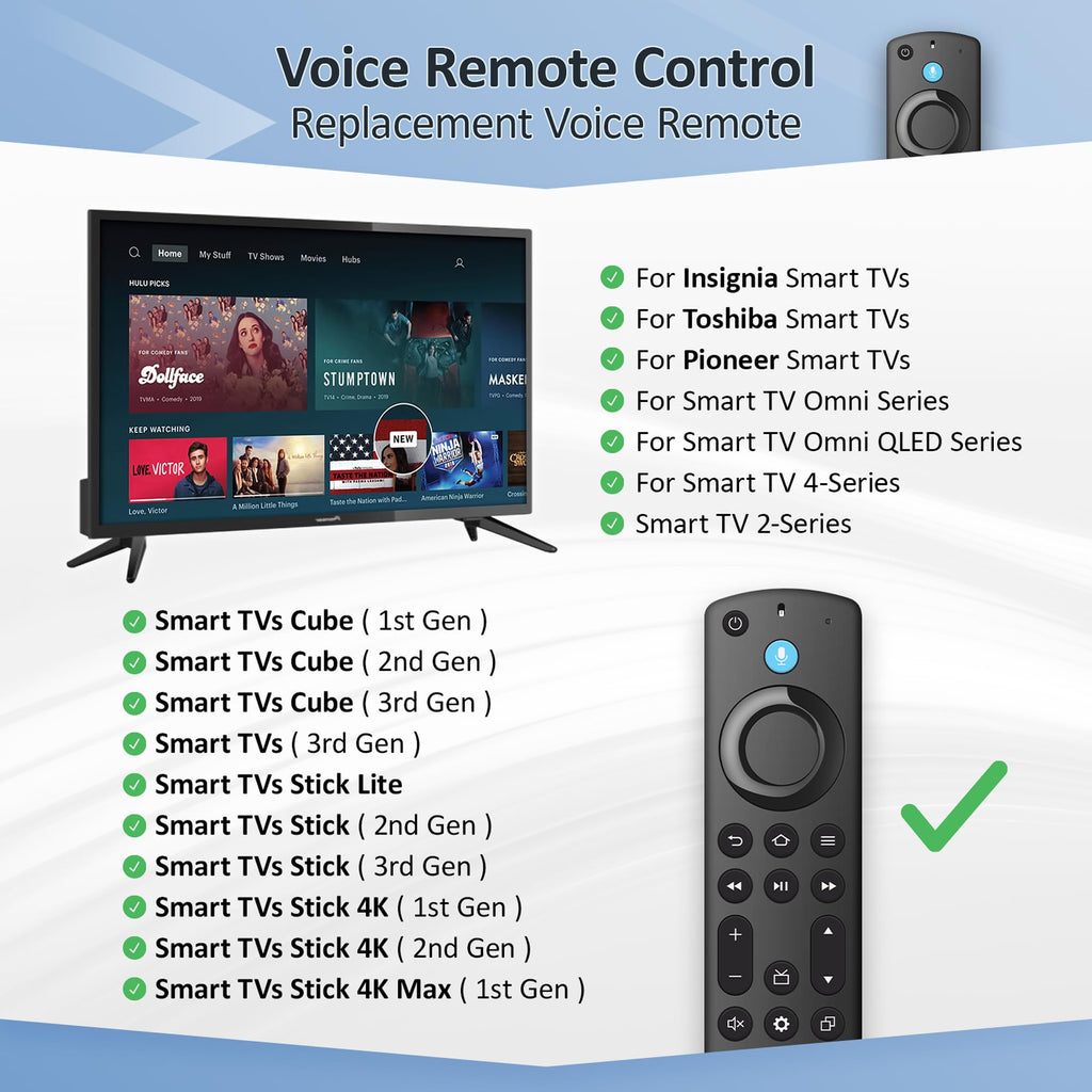 Replacement Fire Stick Remote U20653
