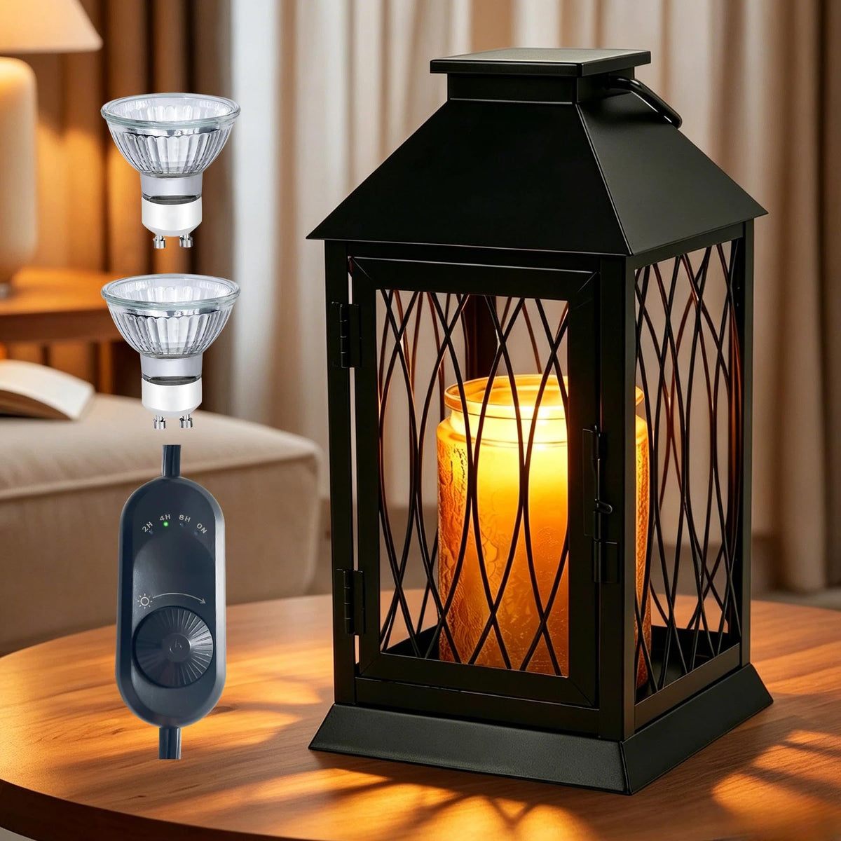 Candle Warmer Lamp with Timer K433267