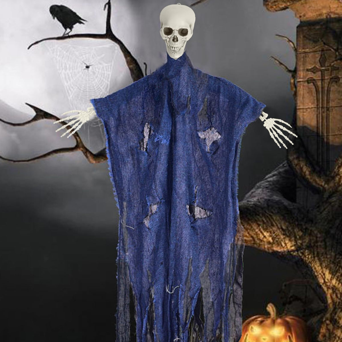 Life Size Imitation Skeleton with Posable Joints T533787