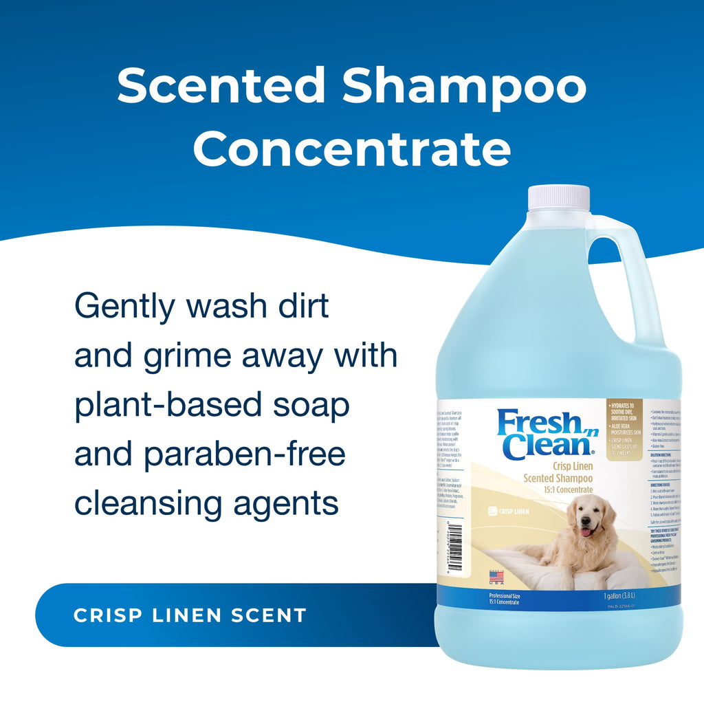 Linen Scented Shampoo 1 Gallon with Vitamin E & Aloe Vera A631