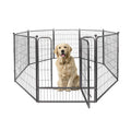 32 Inch Metal Foldable Pet Playpen with Door C24483