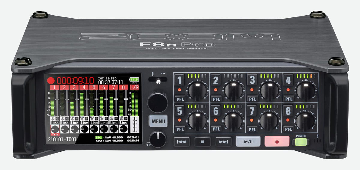 Field Recorder with 8 Inputs & 10 Tracks B407809