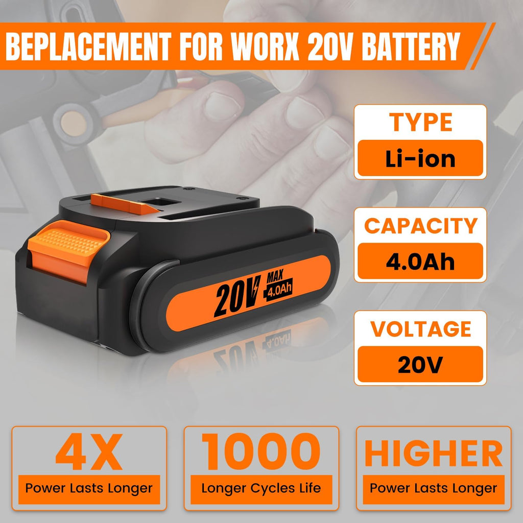 20V 4.0Ah Battery X736336