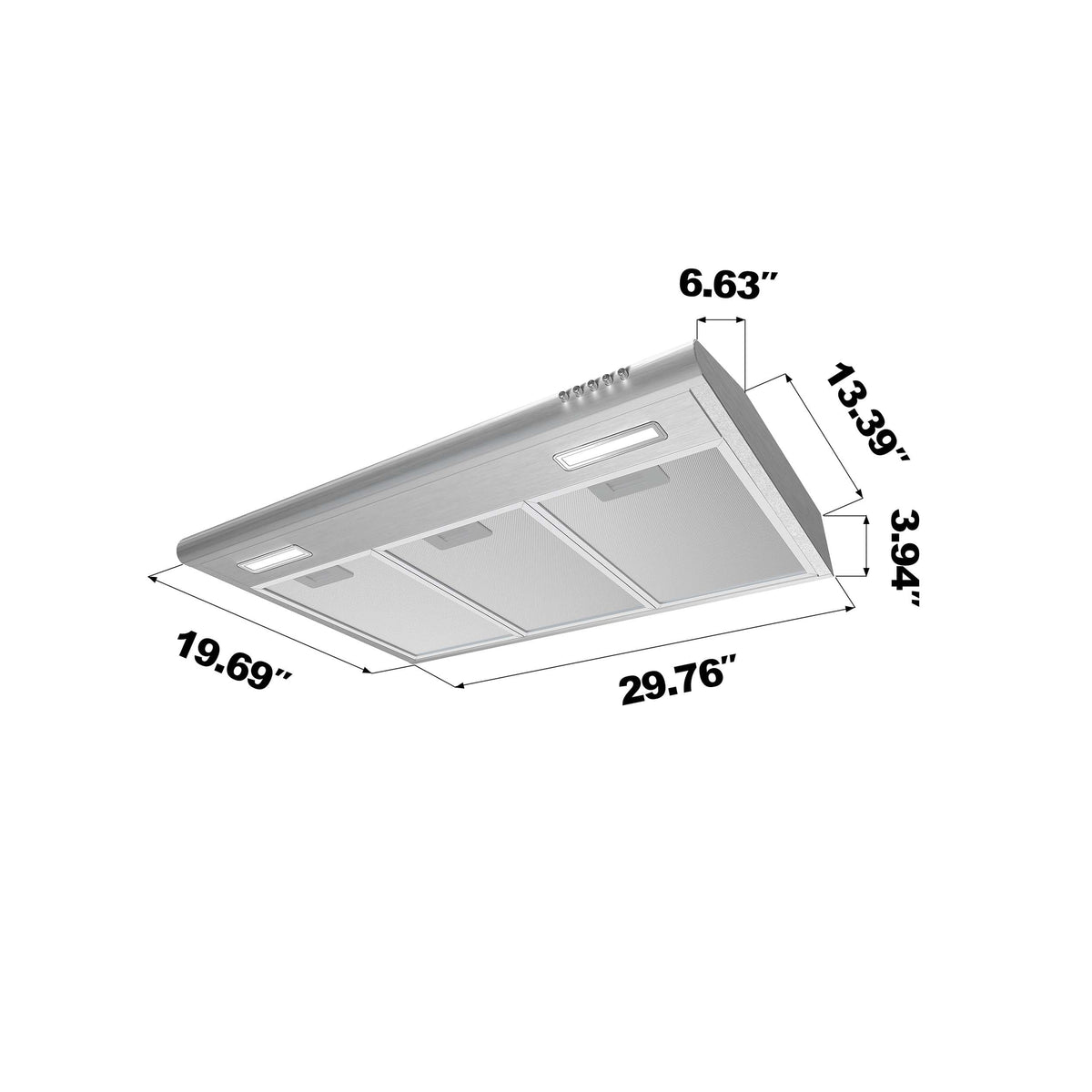 30 Inch Under Cabinet Stainless Steel Range Hood I3539