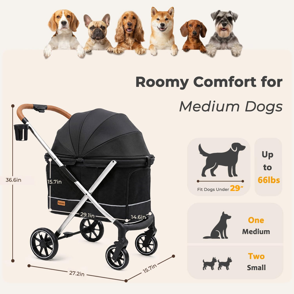 Lightweight Aluminum Dog Stroller A211194