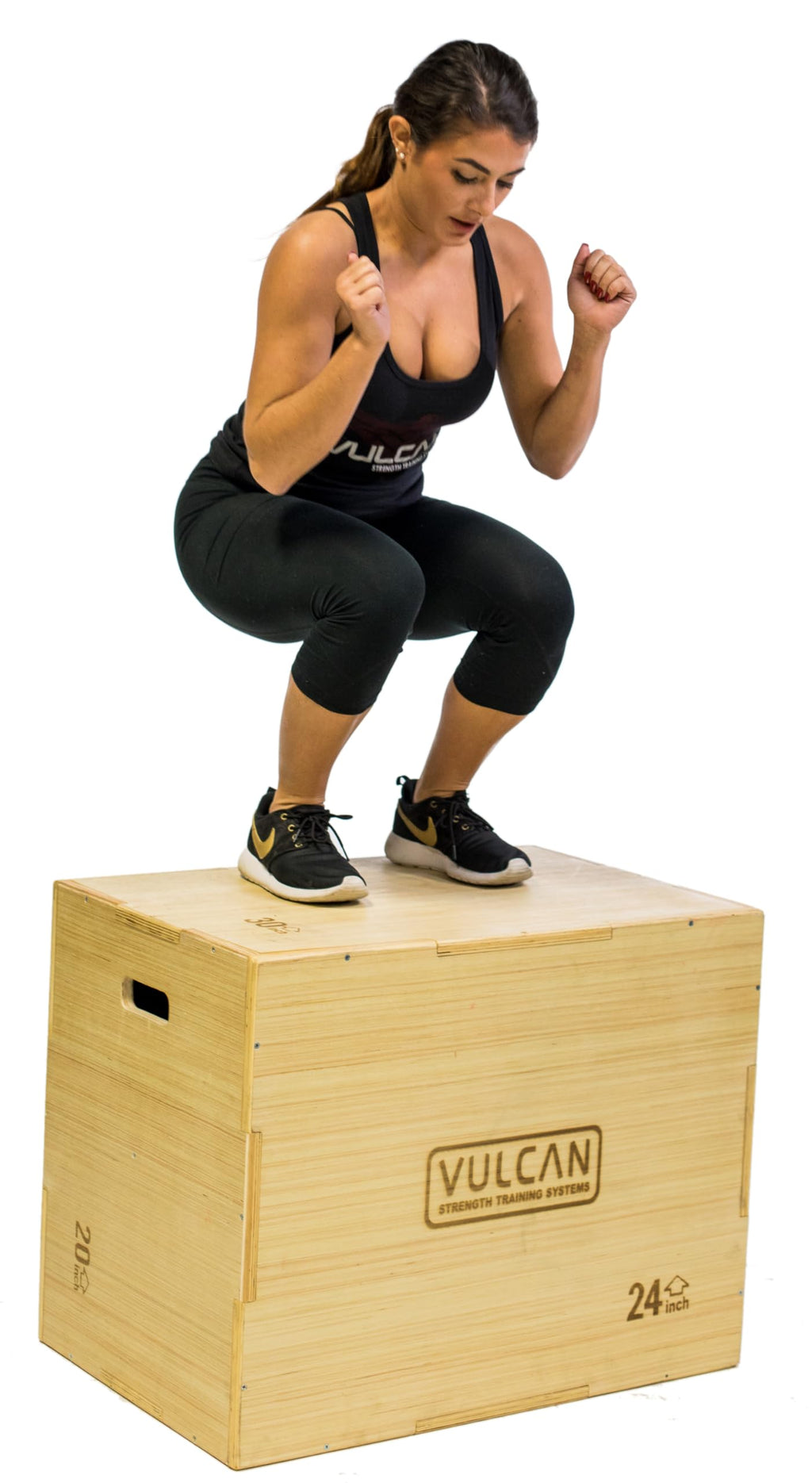 3-in-1 Wooden Plyo Box E398