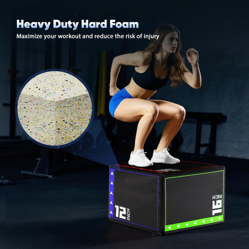 3 in 1 Foam Plyometric Jump Box J26423