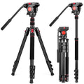 72" Heavy Duty Fluid Head Camera Tripod with Carry Bag X231189