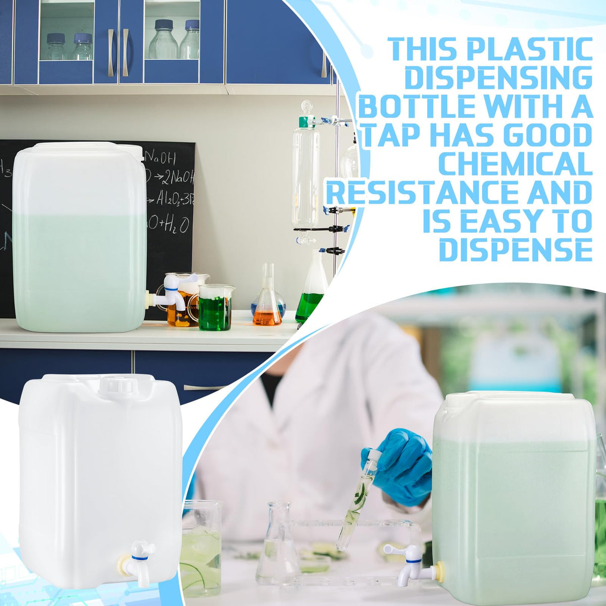 5.3 Gallon Plastic Water Dispenser with Spigot R629438