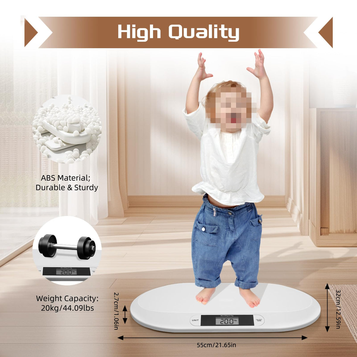 Digital Weight Scale up to 44 lbs F482