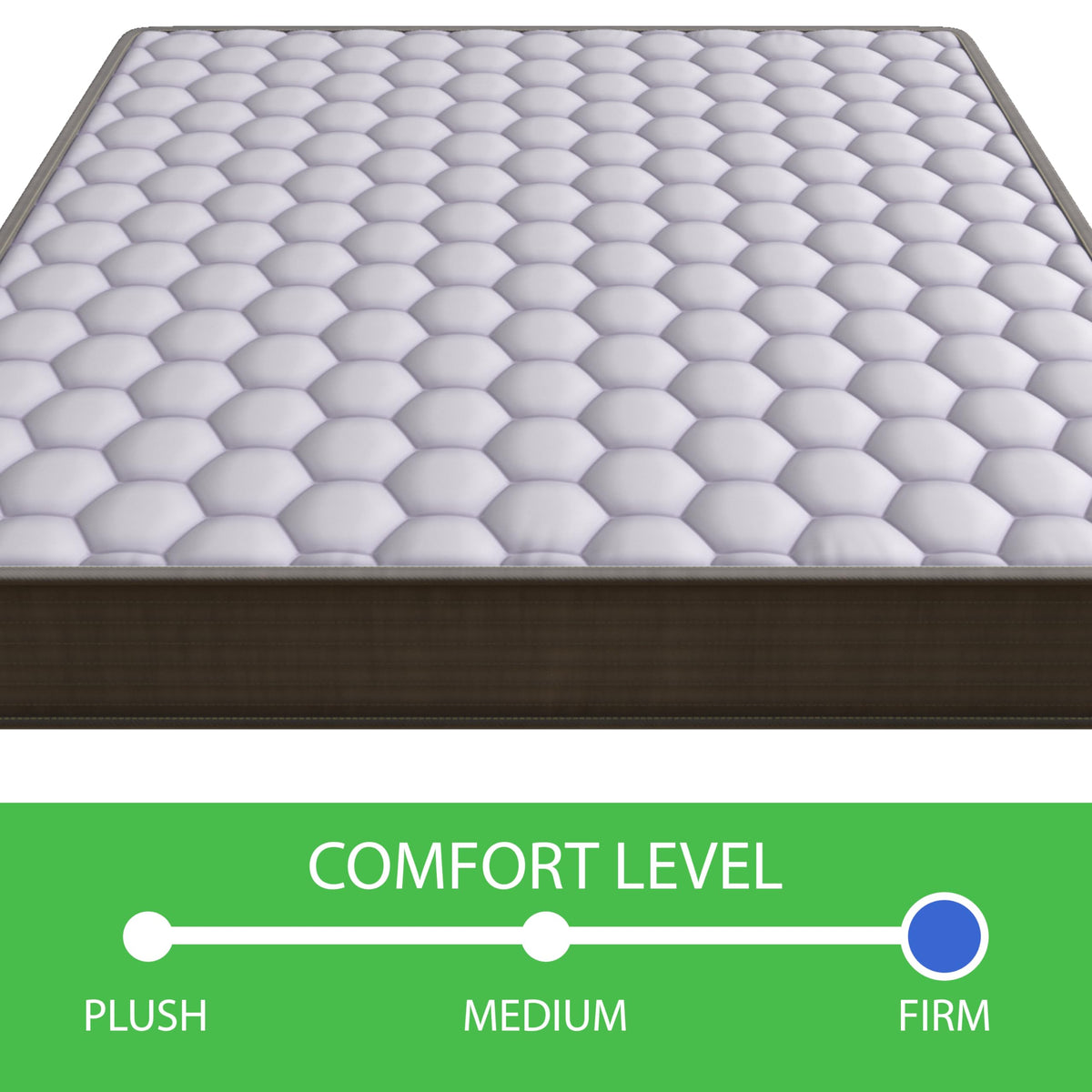 6 Inch Firm Mattress with Bonnell Spring Coil System Q10854
