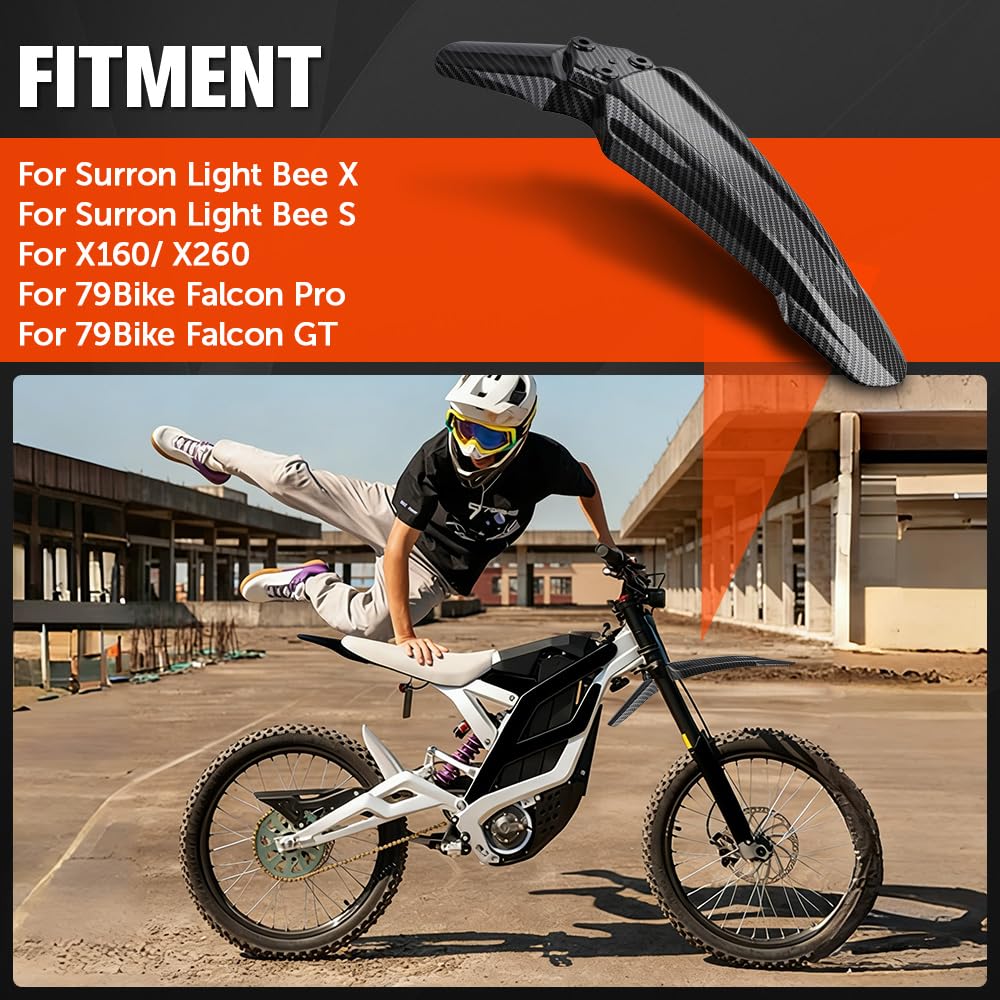 Electric Dirt Bike Front Fender V58880