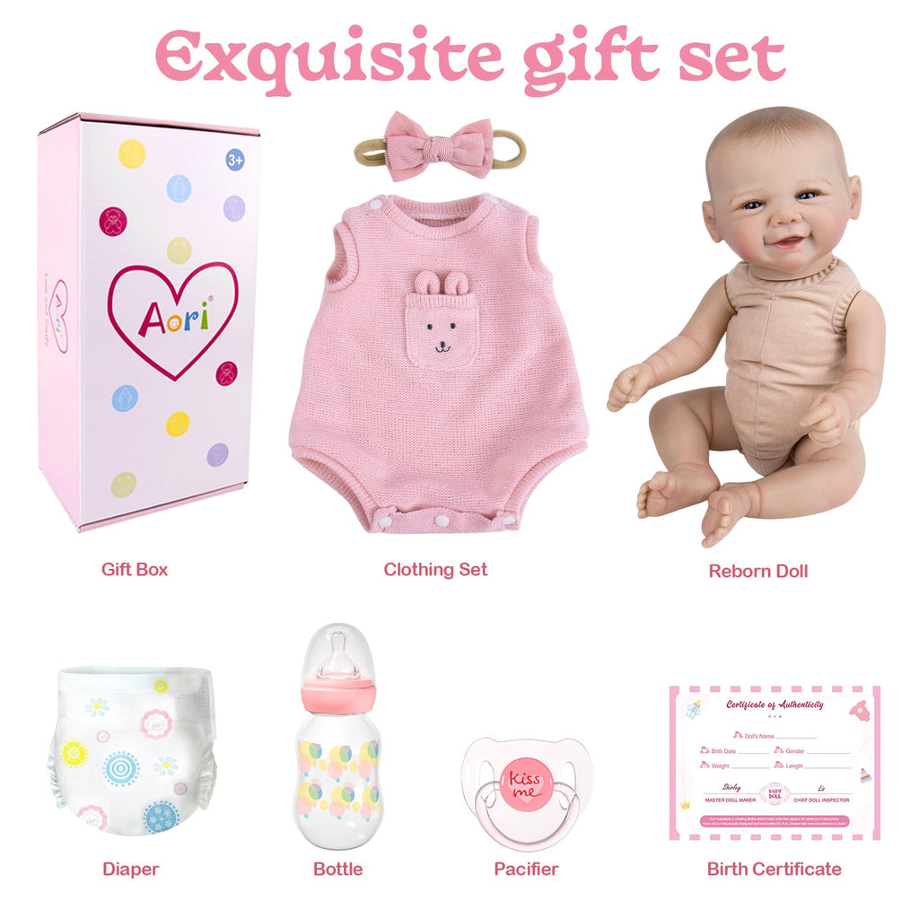 Realistic Reborn Baby Dolls with Flexible Limbs P862262