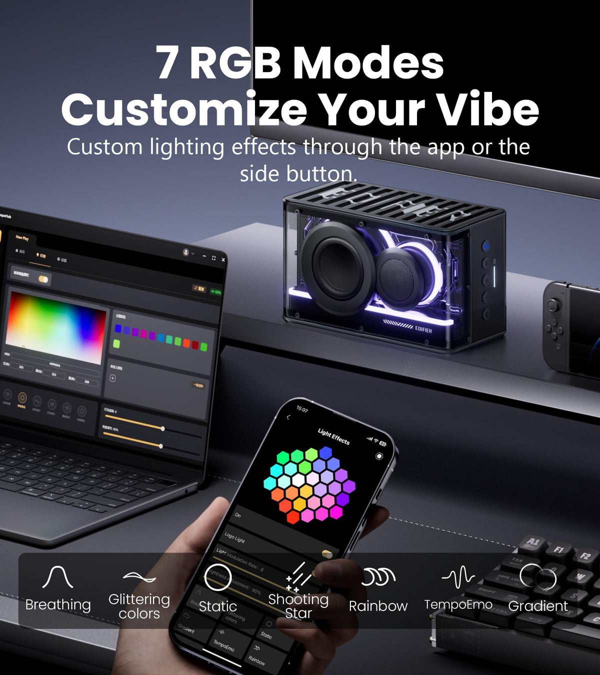 Black 25W Bluetooth Speaker A9205