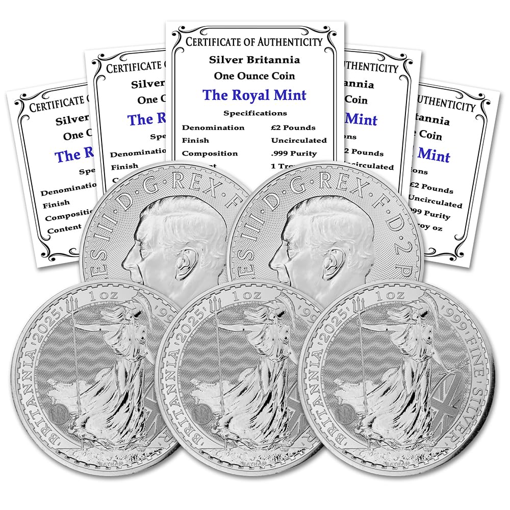 1 oz British Silver Britannia S909