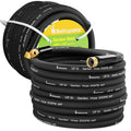 100 ft 5/8 in Heavy Duty Flexible Rubber Hybrid Garden Hose T890