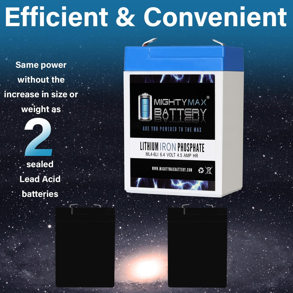 6V 4.5AH Lithium Replacement Battery Z933737