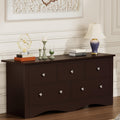 Brown 5 Drawer Dresser D8623