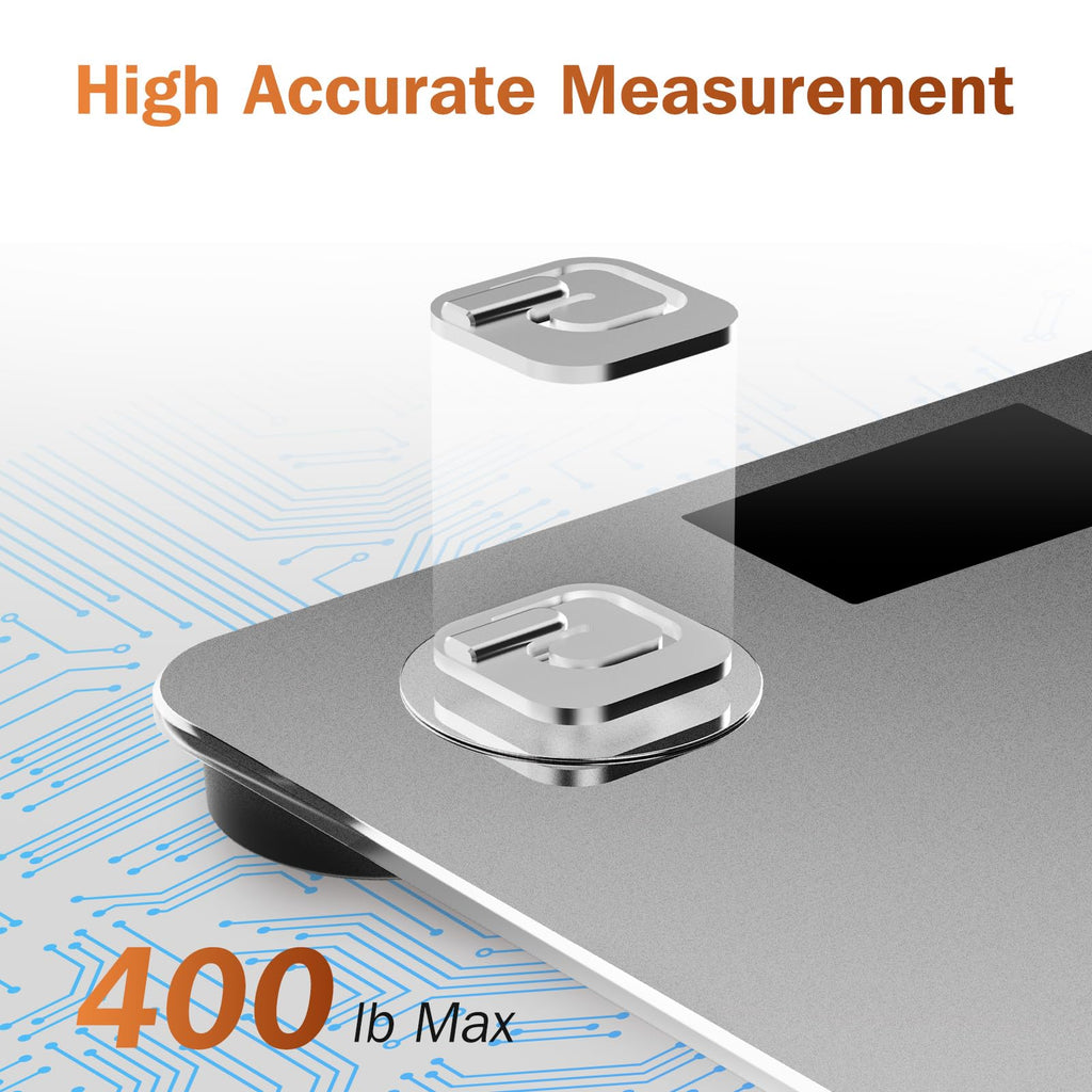 Smart Digital Bathroom Scale D1356