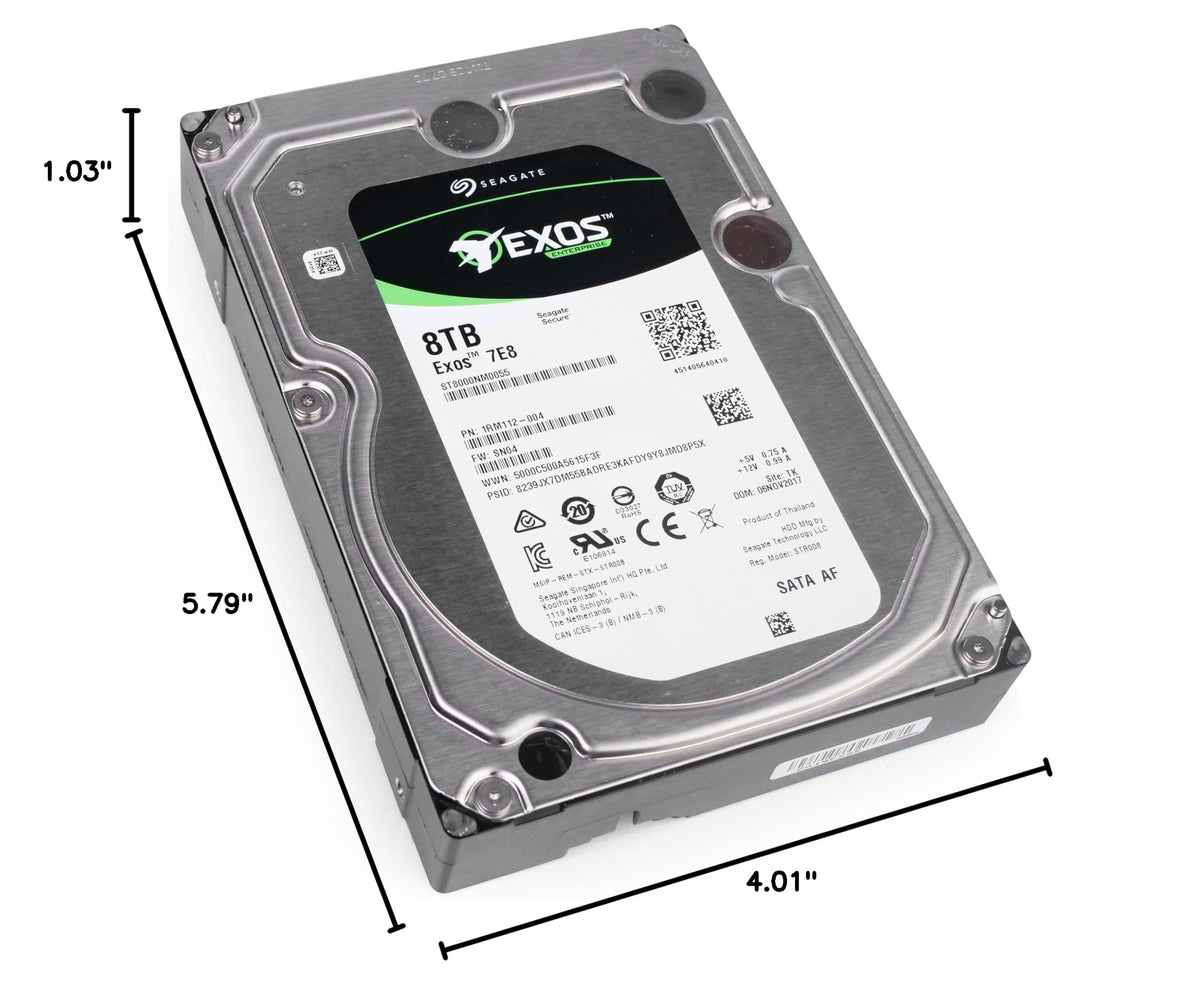 8TB 3.5-Inch Enterprise Hard Drive U839