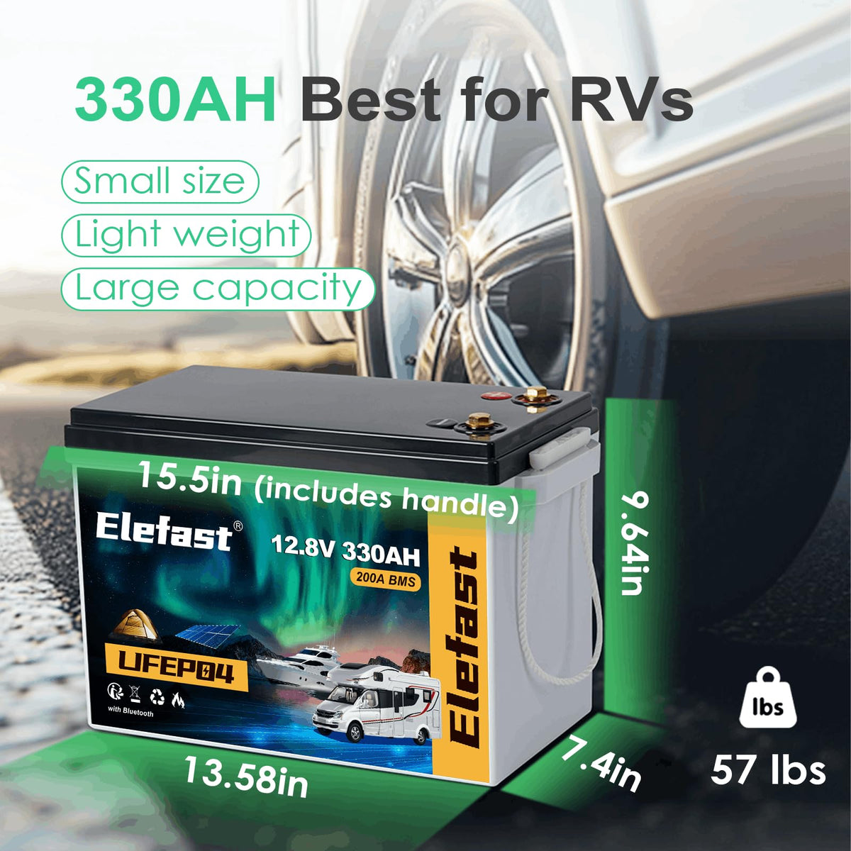 12V 330AH Lithium Battery A702713