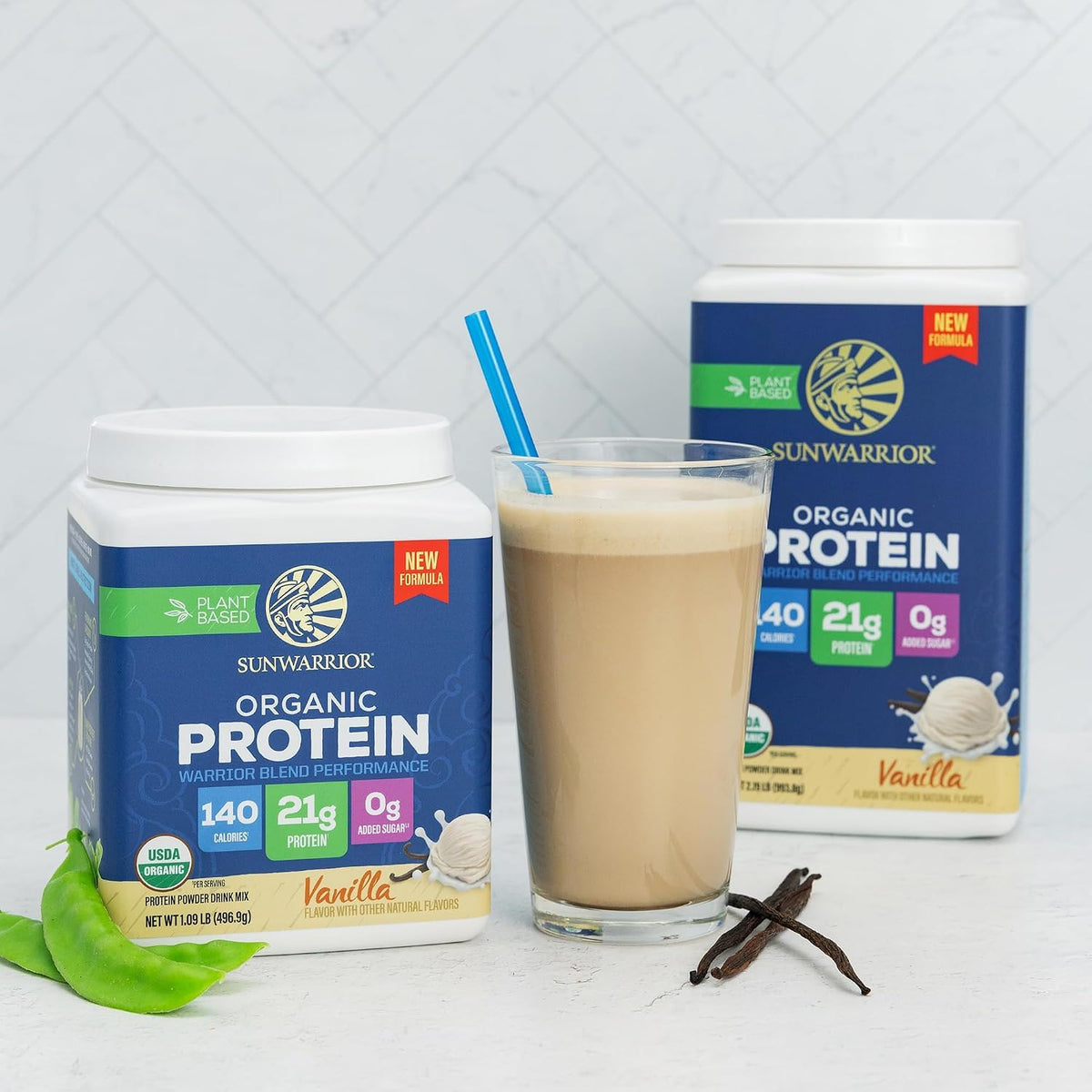 Organic Vanilla Protein 17.44 OZ L116