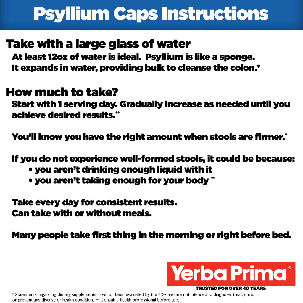 Psyllium Husks Caps 400 Capsules P11174