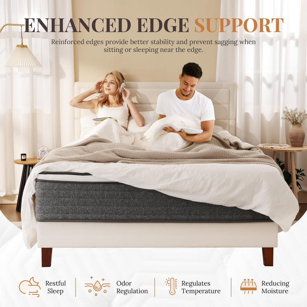 Full Size 10 Inch Hybrid Mattress L36691