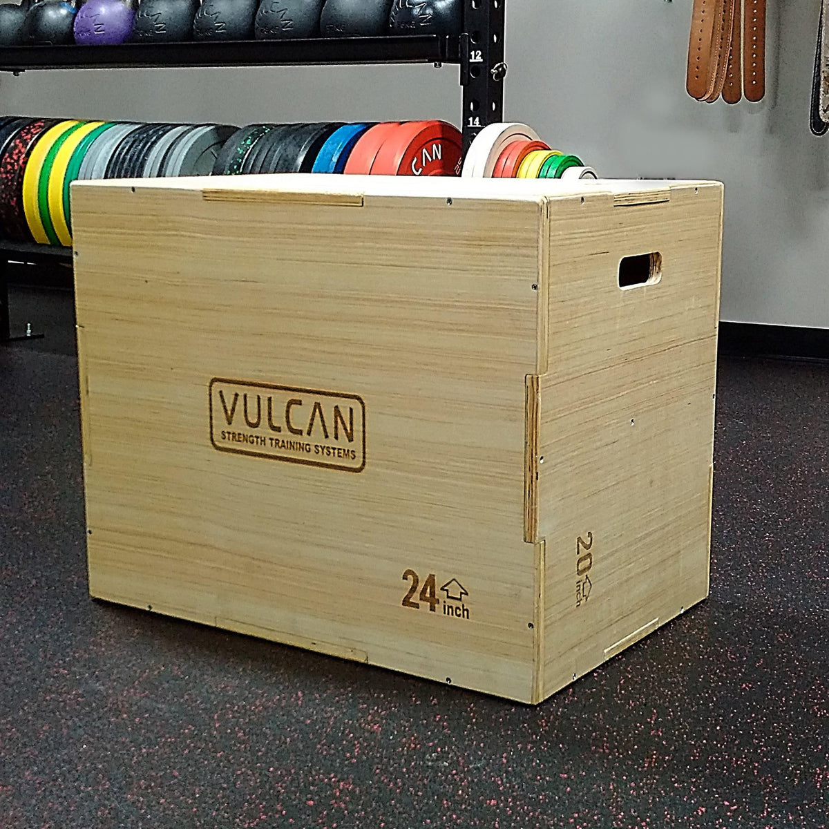 3-in-1 Wooden Plyo Box E398