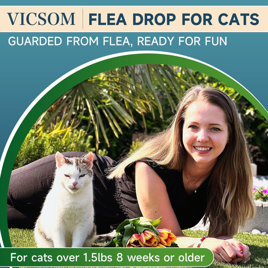 Cat Flea and Tick Treatment, 6 Doses X86342
